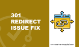 How to fix Redirect Issue 301
